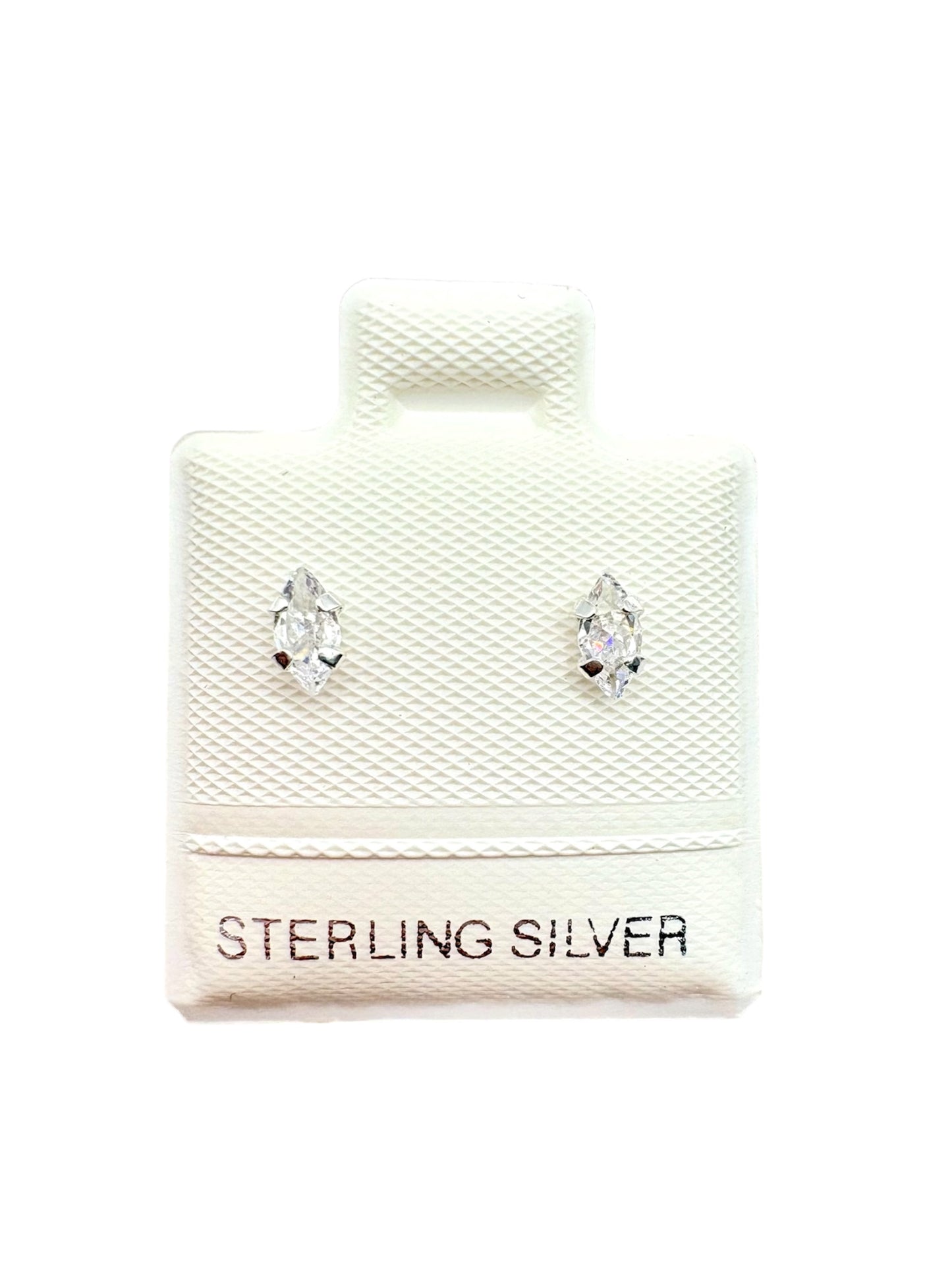 Par broquel Marquisse colores Plata 925