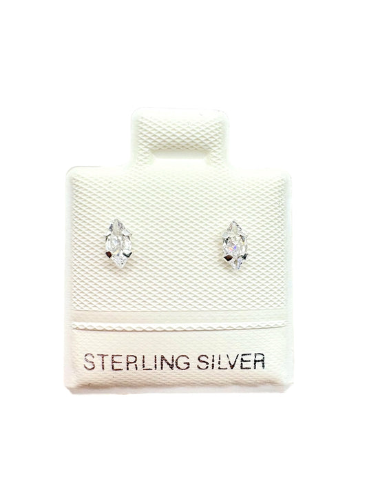 Par broquel Marquisse colores Plata 925