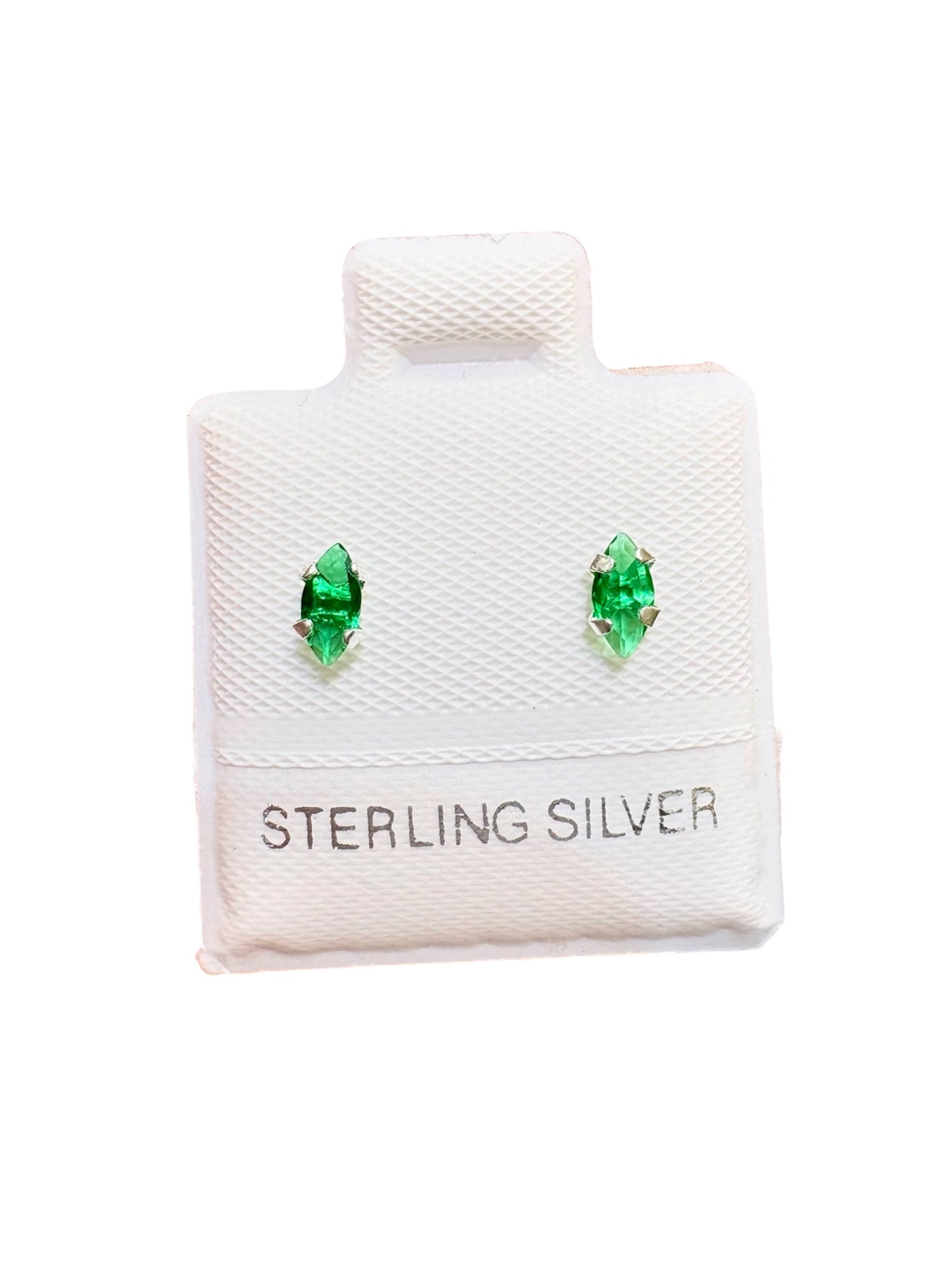 Par broquel Marquisse colores Plata 925