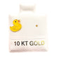 Par o pieza Patito Oro 10K
