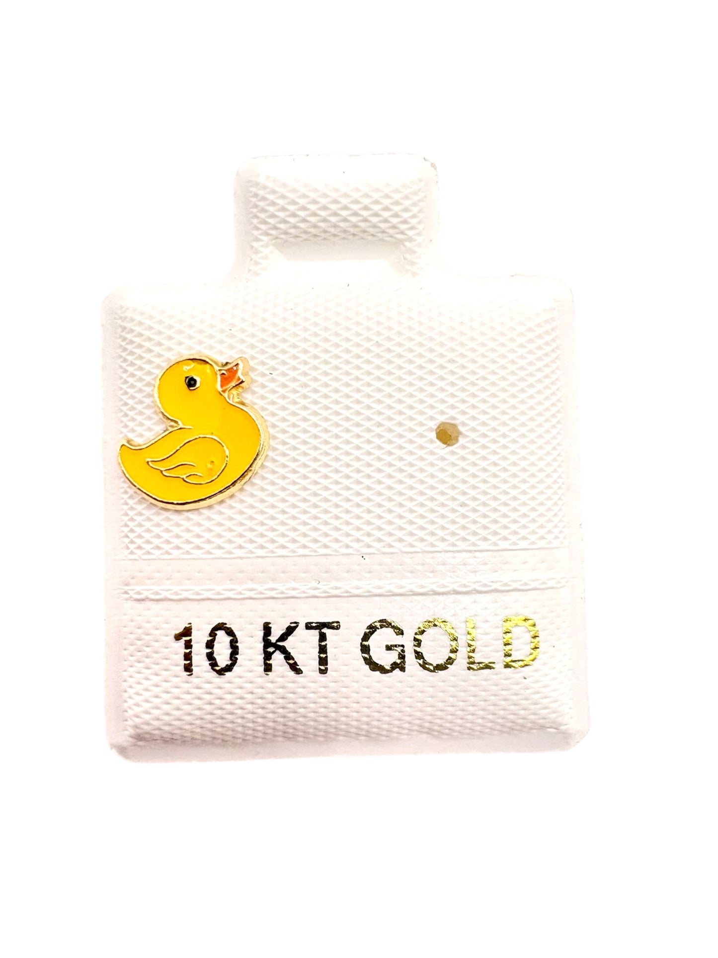 Par o pieza Patito Oro 10K