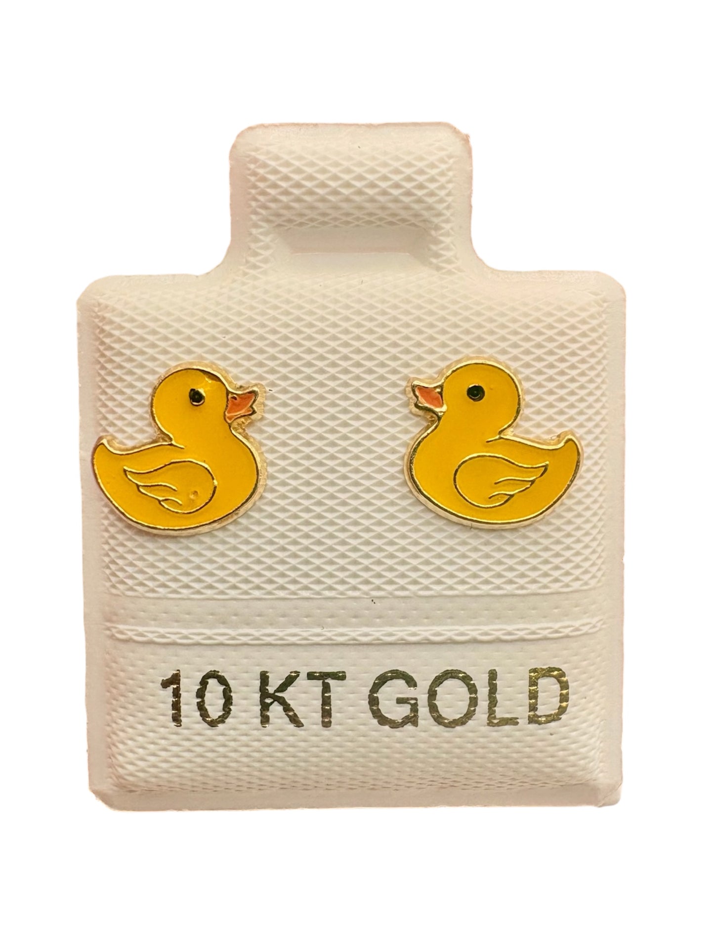 Par o pieza Patito Oro 10K
