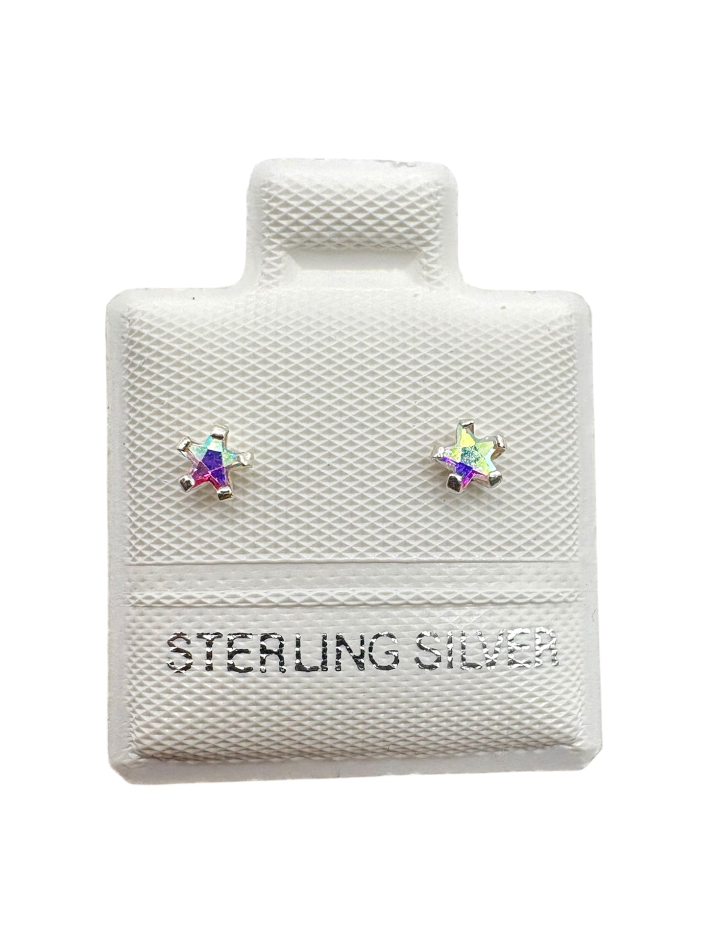 Broquel Estrella tornasol Plata 925