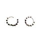 Par de Huggies Eclipse hecho de Plata 925
