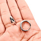 Par de Huggies chunky hechos de plata 925