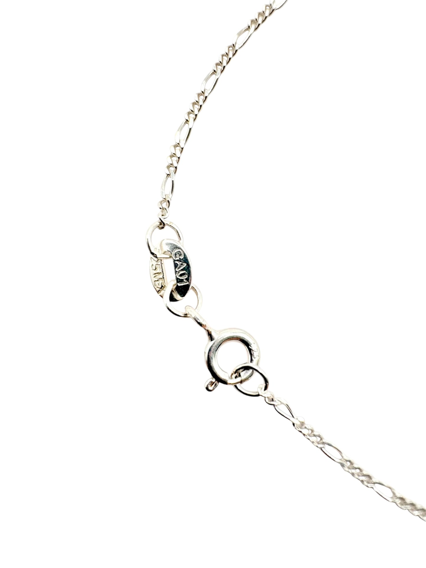 Pulsera Ancla abierta mini hecho de plata 925