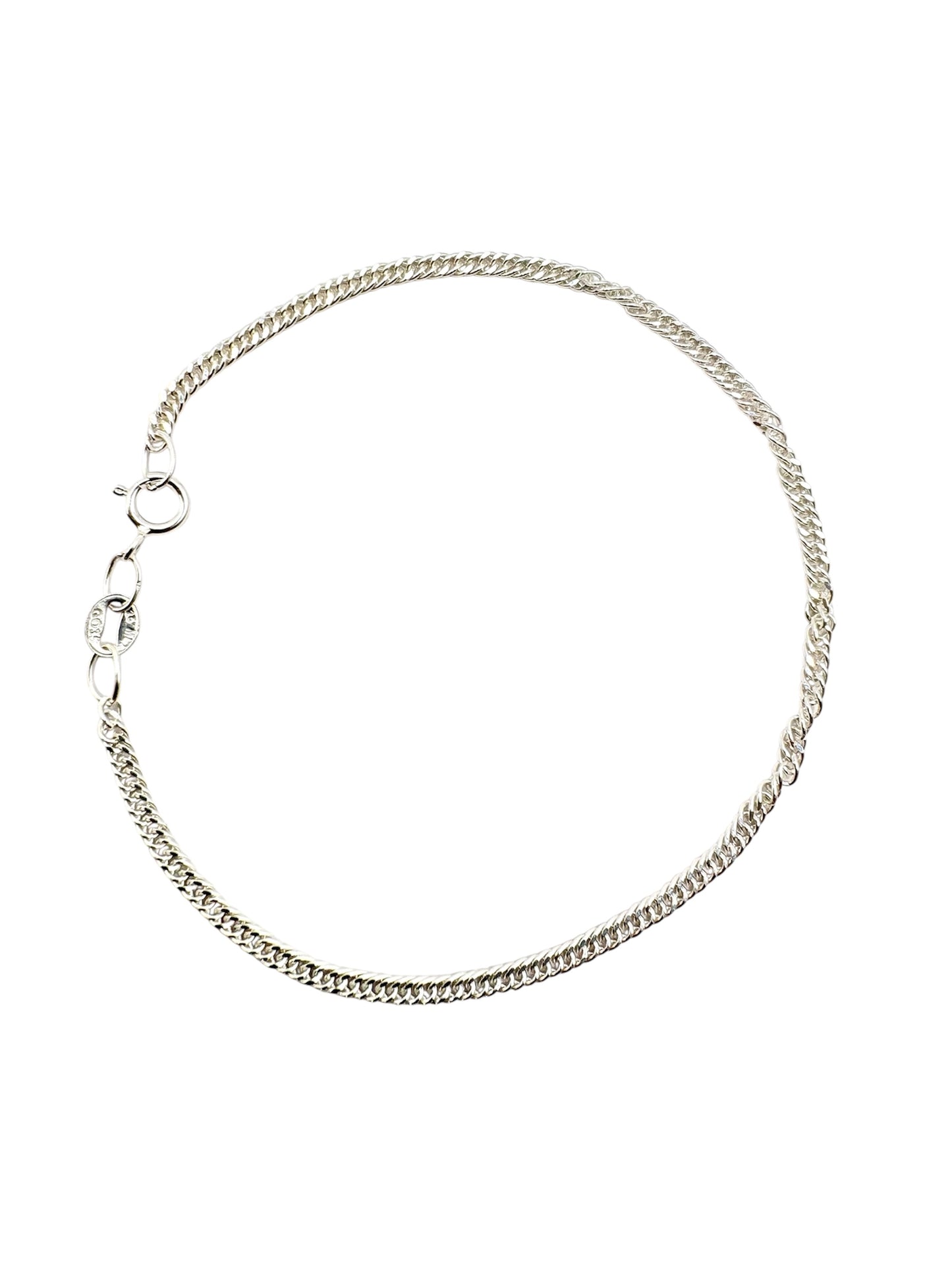 Pulsera Tejida hecho de plata 925