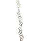 Cadena corazón hecho de plata 925