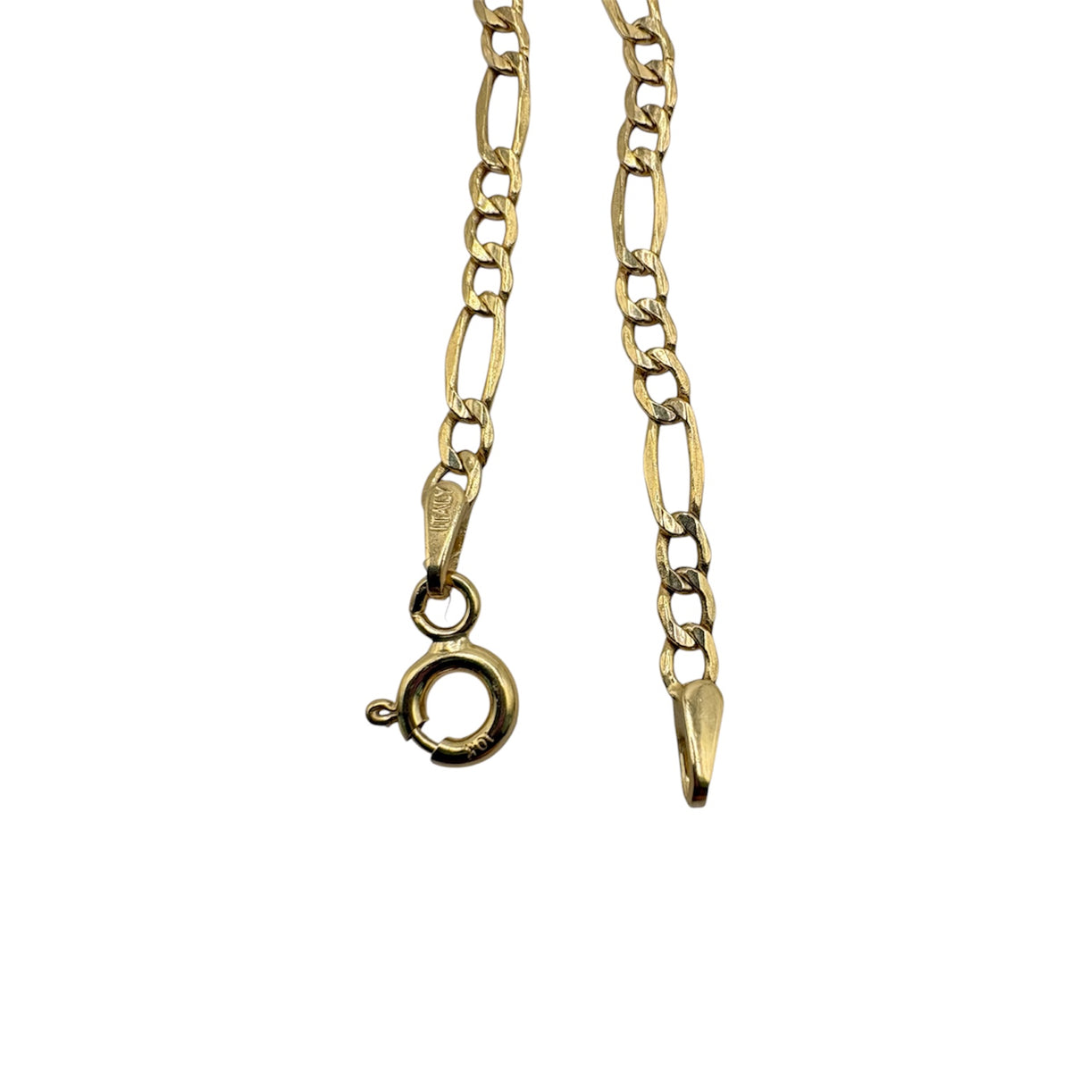 Pulsera ancla abierta hecho de oro 10K