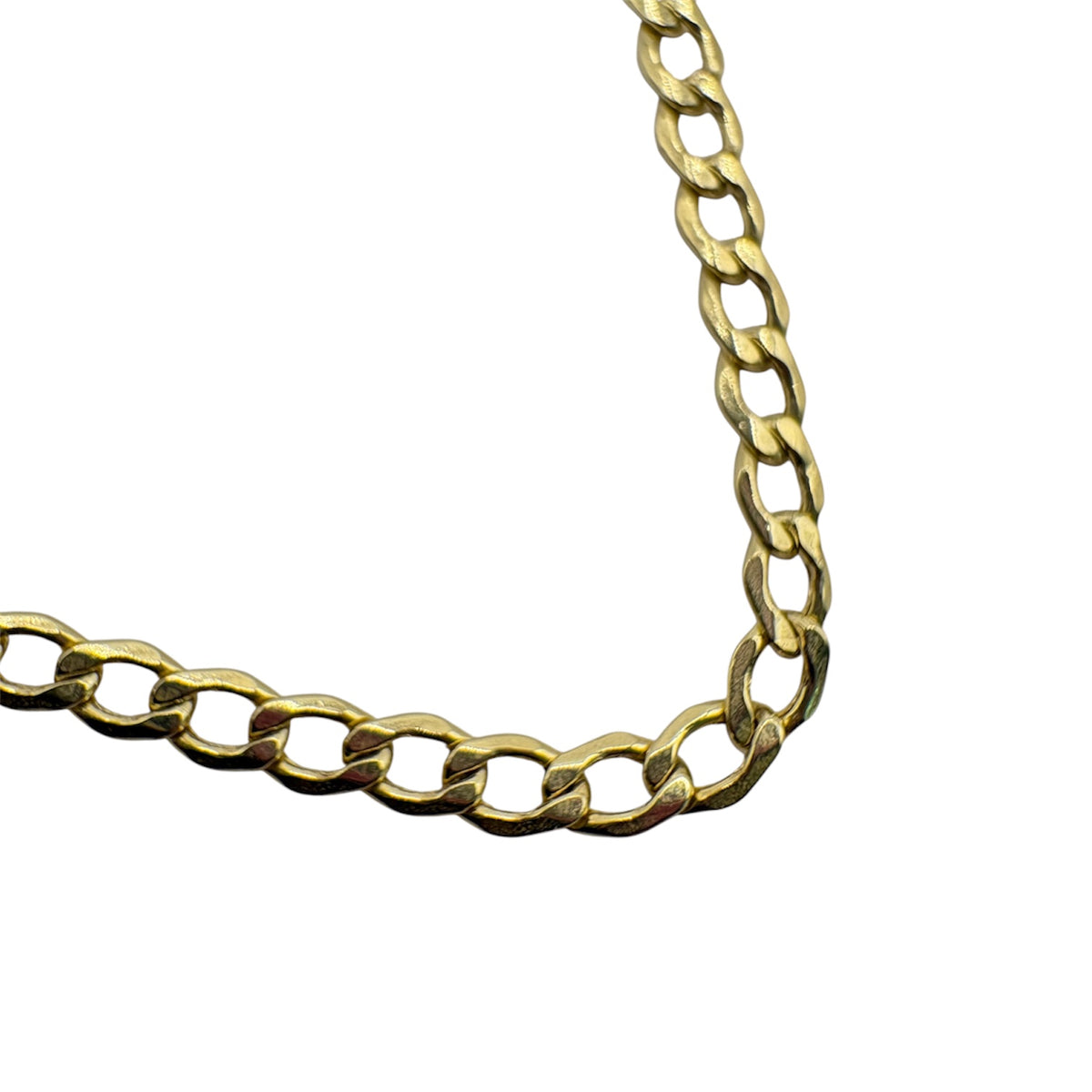 Pulsera barbada hecho de oro 10K