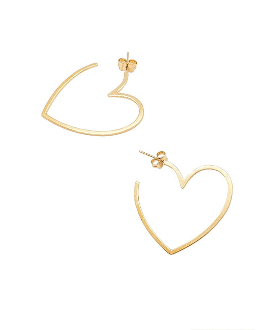Aretes de corazón