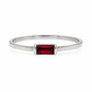 Anillo Granate NATURAL oro 10k PREMIUM