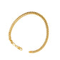 Pulsera barbada oro 10k