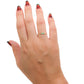 Anillo ESMERALDA NATURAL oro 10k PREMIUM