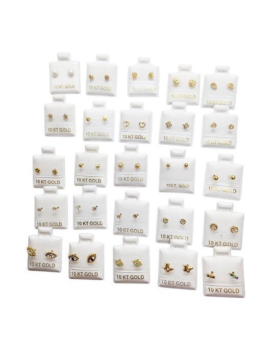 Paquete emprendedor 25 pares oro 10k