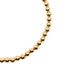Pulsera bola BIMETAL 5mm (PLATA Y ORO)