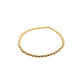 Pulsera bola BIMETAL 4mm (PLATA Y ORO)