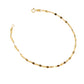 Pulsera semilla de café oro amarillo oro 10k