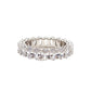 Anillo churumbela completa 5mm oval plata 925 PREMIUM