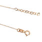 Gargantilla con nombre abecedario personalizado zirconias oro 10k DORADO