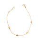 Pulsera bolitas oro 10k