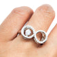 Solitario infinito giratorio plata 925 PREMIUM