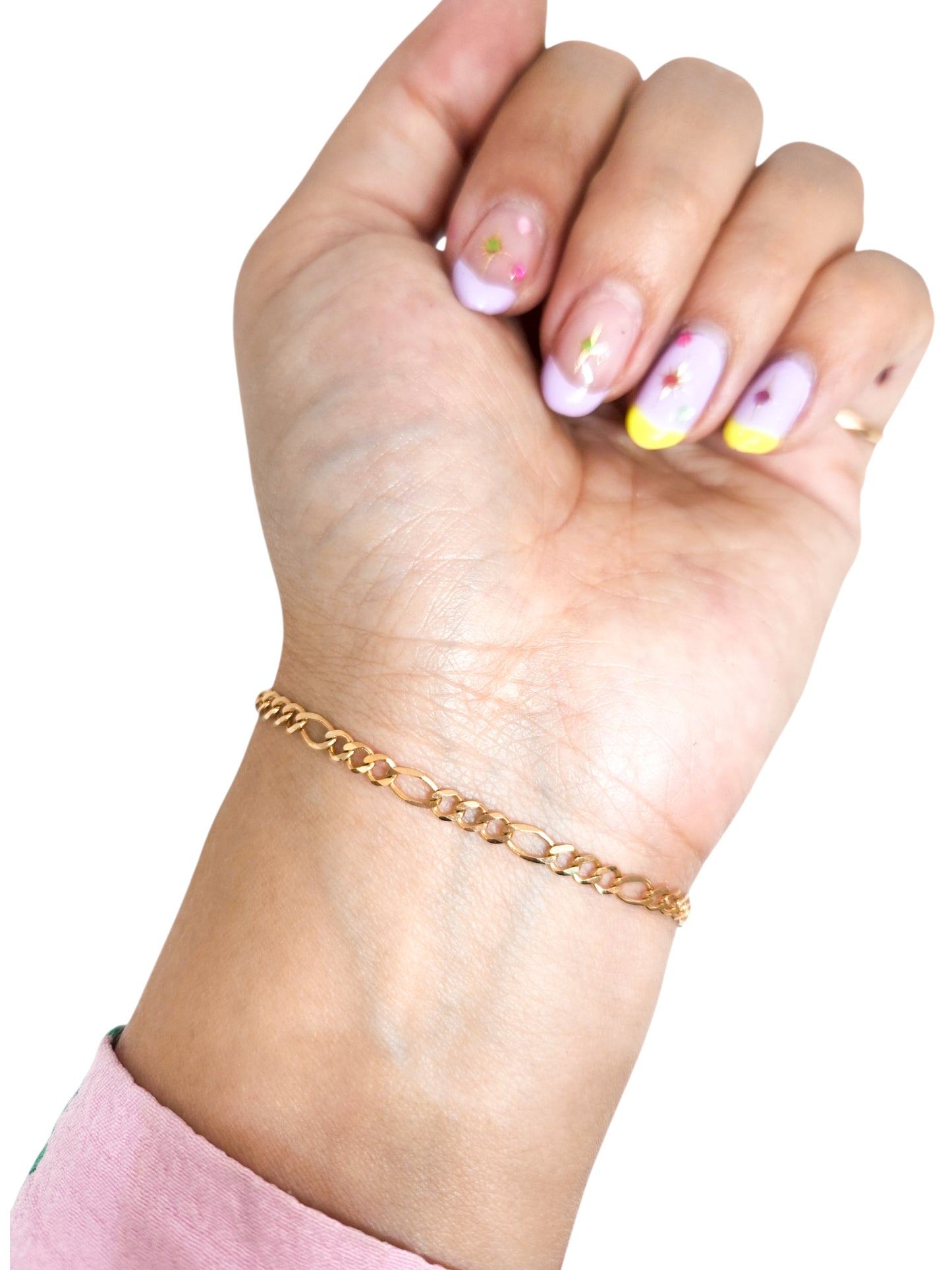 Pulsera cartier 4mm oro 10k