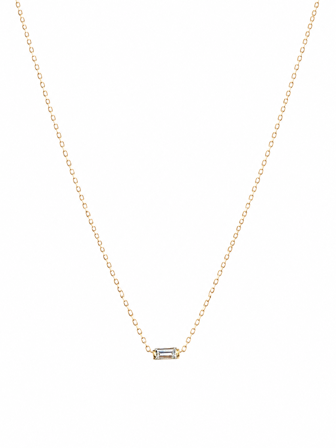 Gargantilla diamante LAB GROWN oro 10k