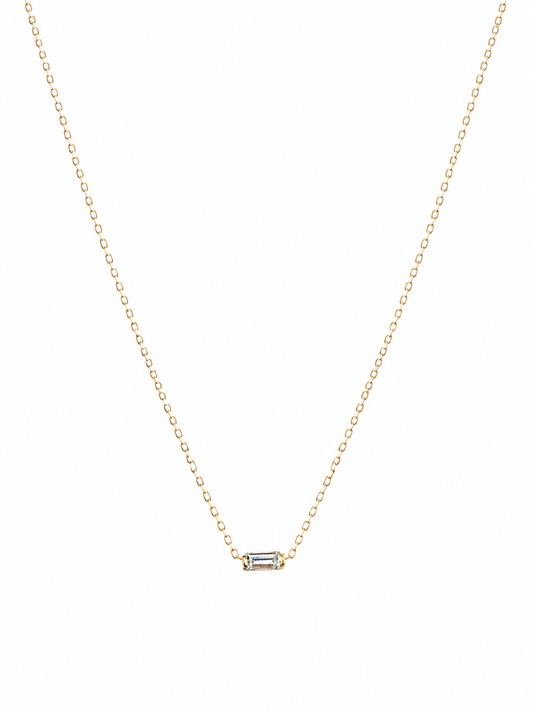 Gargantilla diamante LAB GROWN oro 10k
