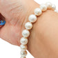 Pulsera de perlas "Lazo" con broche