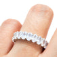 Anillo churumbela completa 5mm oval plata 925 PREMIUM