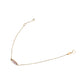 Pulsera con piedra amatista oro amarillo oro 10k