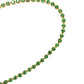 Pulsera tenis esmeralda oro amarillo oro 10k