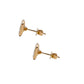 Aretes de diamantes LAB GROWN IGI oro 14k