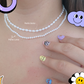 Collar de perlas "Luna"