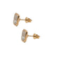 Aretes de diamantes LAB GROWN IGI oro 14k