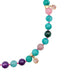 Gargantilla jade con dijes y broche de oro 10k