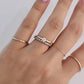 Anillo solitario oro 10k
