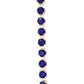 Pulsera tenis zafiro oro amarillo oro 10k