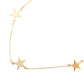 Pulsera estrellas oro 10k