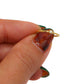 Anillo delgado con mini diamante redondo LAB GROWN 10k PREMIUM