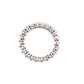 Anillo churumbela completa 5mm oval plata 925 PREMIUM
