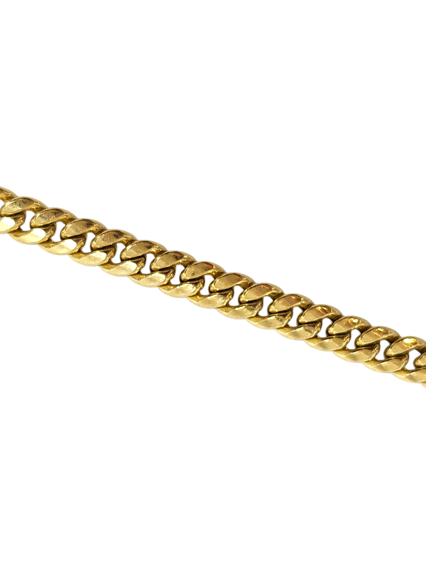 Pulsera barbada oro 10k