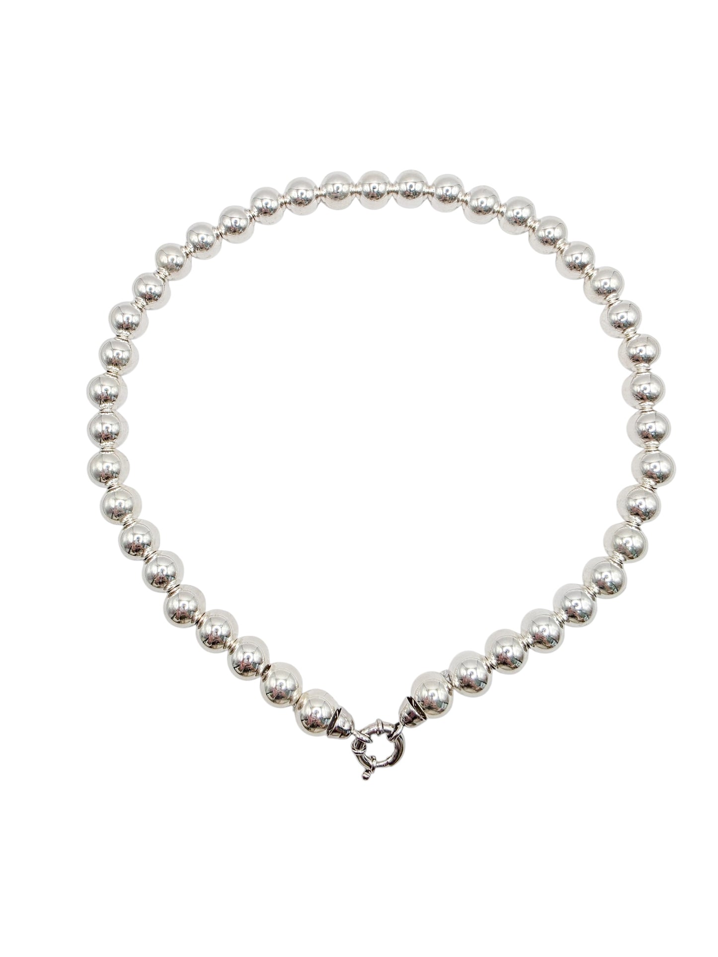 Gargantilla de bola 8mm plata 925