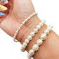 Pulsera de perlas "Nube"