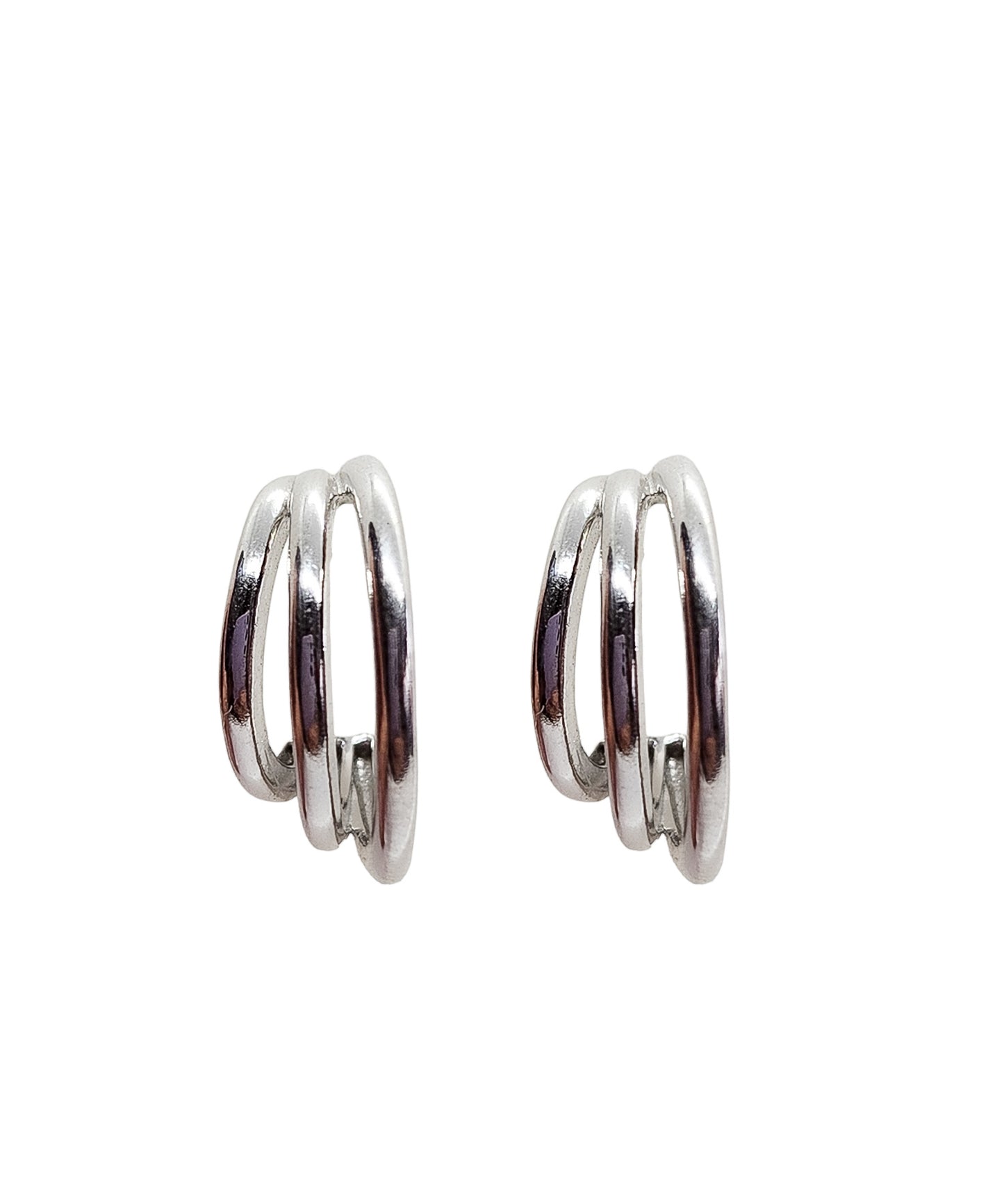 Aretes triple aro