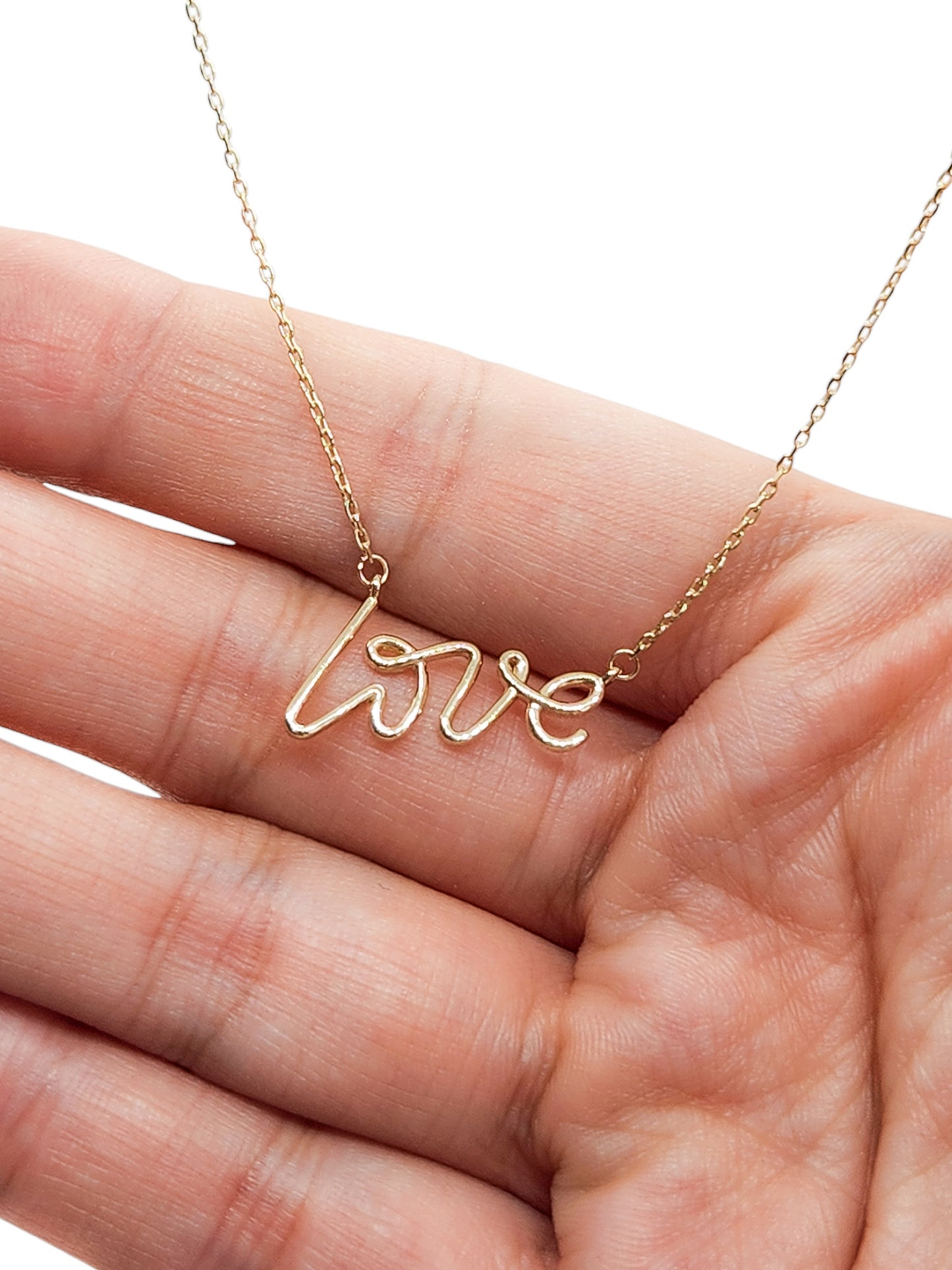 Gargantilla "Love" oro 10k