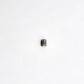 Anillo de diamante natural "Salt and Pepper"solitario oro 10k 2 Emerald cut