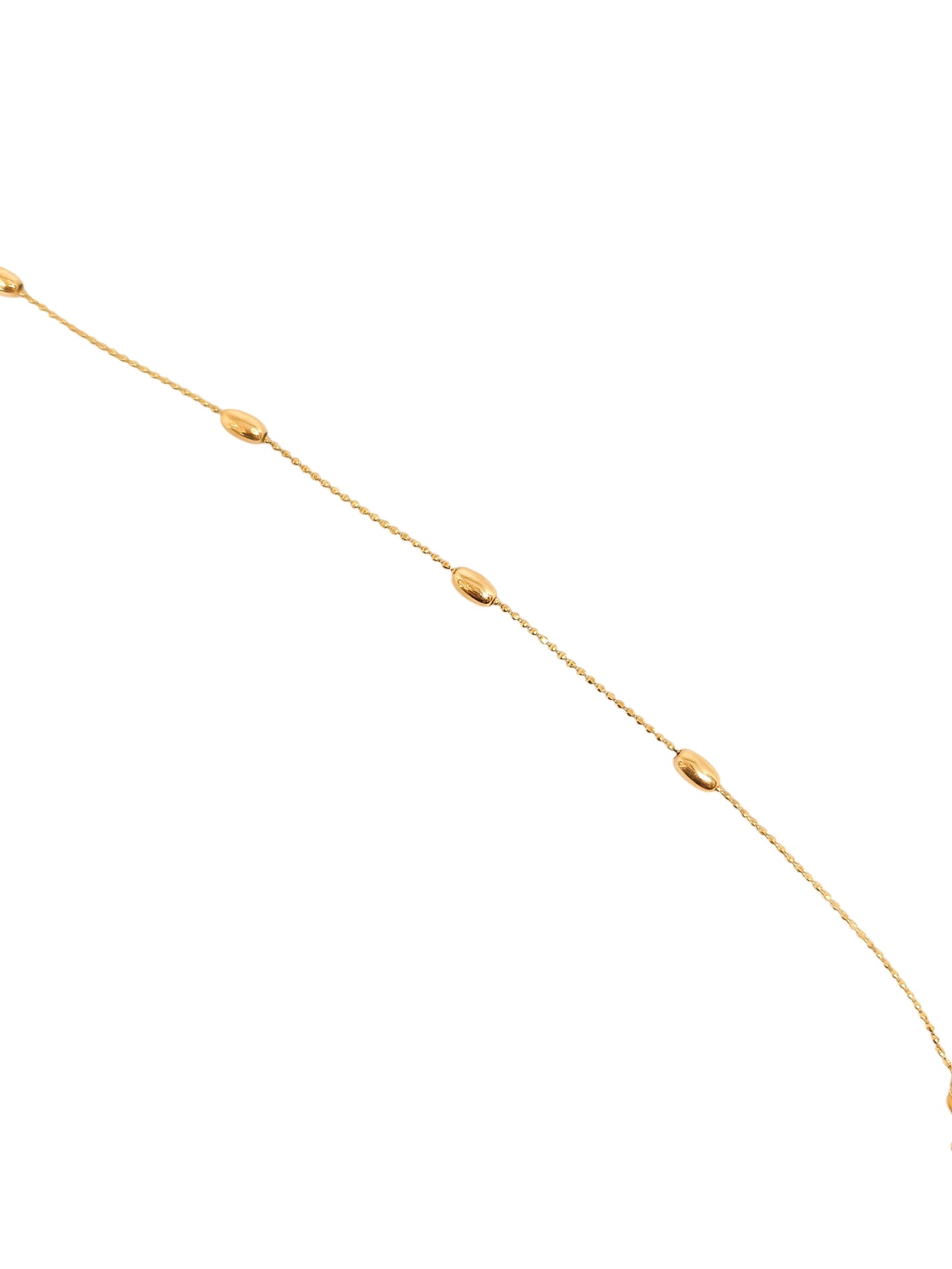 Pulsera bolitas oro 10k
