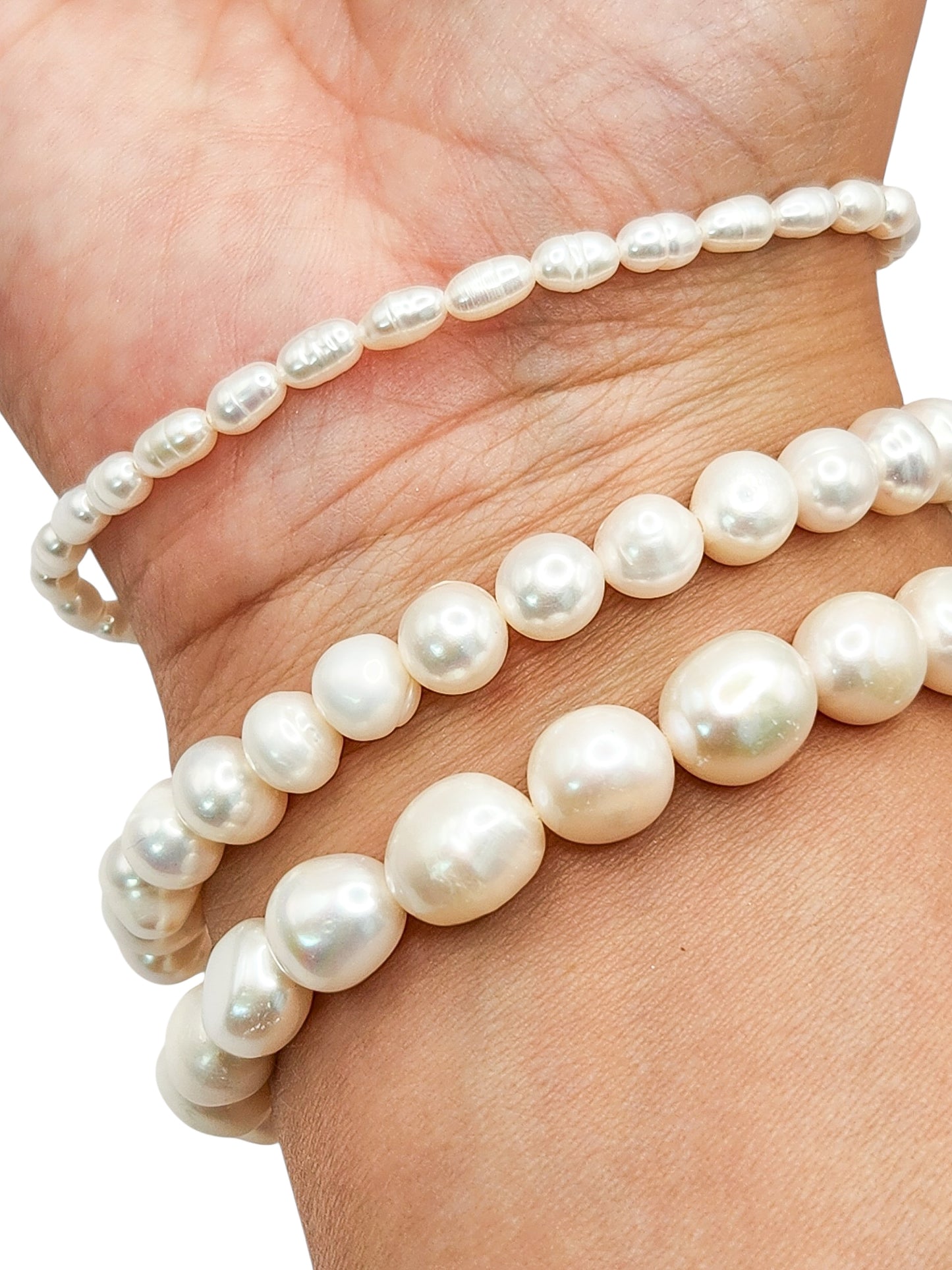 Pulsera de perlas "Nube"